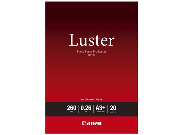 Fotopapir CANON Luster A3+ 260g (20) 